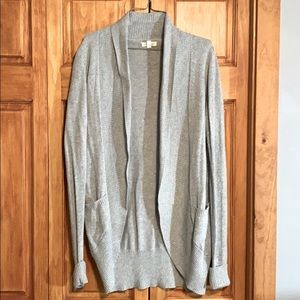 Silence + noise grey cardigan